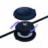 Кабель Baseus Bright Mirror 2 Series Retractable 3-in-1 Fast Charging  Data Cable USB to M+L+C 3.5A 1.1m Blue (CAMJ010003) (14749)