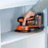 Шлифмашина вибрационная аккумуляторная BLACK+DECKER BDCDS18N (1749)