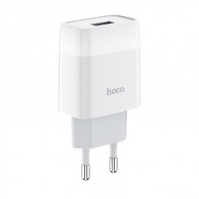 Мережевий зарядний пристрій HOCO C72A Glorious single port charger 10.5W White (6931474712899) (19849)