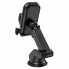 Автотримач для телефона HOCO CA76 Touareg one-touch center console car holder Black (6931474742568) (14949)