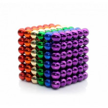 Неокуб Neocube 216 шариков 5мм в металлическом боксе (разноцветный) (14159)