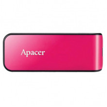 Флеш-накопичувач Apacer USB 2.0 AH334 32Gb Pink (AP32GAH334P-1) (159)