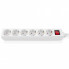 Сетевой фильтр питания REAL-EL RS-6 Protect M 3m, white (EL122300033) (16159)