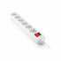 Сетевой фильтр питания REAL-EL RS-6 Protect M 3m, white (EL122300033) (16159)
