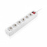 Сетевой фильтр питания REAL-EL RS-6 Protect M 3m, white (EL122300033) (16159)