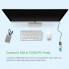 Кабель UGREEN US103 USB 2.0 A Male to A Female Cable 1m (Black)(UGR-10314) (UGR-10314) (15459)