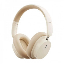 Бездротові накладні навушники Baseus Bowie D05 Wireless Headphones Creamy-white (NGTD020202) (8459)