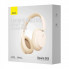 Бездротові накладні навушники Baseus Bowie D05 Wireless Headphones Creamy-white (NGTD020202) (8459)