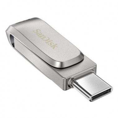 Флеш-накопичувач SanDisk USB 3.1 Ultra Dual Luxe Type-C 512Gb (150 Mb/s) (SDDDC4-512G-G46) (18759)