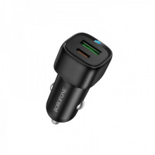 Автомобільний зарядний пристрій BOROFONE BZ34B Cloud PD38W(1C1A) car charger Black (6941991122378) (19859)