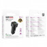 Автомобільний зарядний пристрій BOROFONE BZ34B Cloud PD38W(1C1A) car charger Black (6941991122378) (19859)