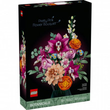 Конструктор LEGO Botanicals Милый розовый букет цветов (10342) (7859)