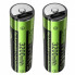 Аккумуляторы пальчик AA 3200 mAh 2шт с разъемом Type-C HOCO JA3 (20959)
