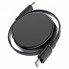 Кабель ACEFAST C13-03 USB-C to USB-C dual retraction charging data cable Black (6974316280132) (20169)