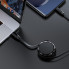Кабель ACEFAST C13-03 USB-C to USB-C dual retraction charging data cable Black (6974316280132) (20169)