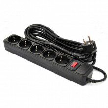 Сетевой фильтр питания Patron EXT-PN-SP-16510 10m Black (EXT-PN-SP-16510) (16369)