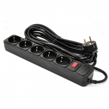Сетевой фильтр питания Patron EXT-PN-SP-16510 10m Black (EXT-PN-SP-16510) (16369)