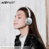 Бездротові накладні навушники ACEFAST H8 active noise cancelling wireless headset Silver (6974316284291) (8469)