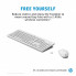 Комплект HP 230 Wireless UA White (3L1F0AA) (16569)