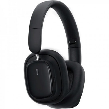 Бездротові накладні навушники Baseus Bowie H1i Noise-Cancellation Wireless Headphones Cluster Black (A00050402113-00) (8569)