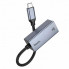 Сетевой адаптер HOCO UA37 Type-C Ethernet Adapter (1000 Mbps) (21769)