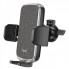 Автотримач для телефона HOCO CA94 Polaris push-type air outlet car holder Black (6931474758507) (14869)