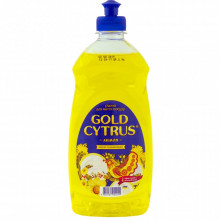 Средство для ручного мытья посуды Gold Cytrus Лимон 500 мл (4820167000240) (22179)