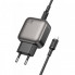 Мережевий зарядний пристрій з кабелем BOROFONE BAS55A Absolute PD30W+QC3.0 charger set (C to iP) (EU) Black (6941991116247) (379)