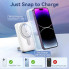 Зовнішній акумулятор Vention 10000mAh Magnetic Wireless Power Bank (USB-C + Lightning + USB-C + USB-A +Wireless) 22.5W White LED Display Type (FHTW0) (FHTW0) (479)