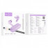 Бездротові навушники TWS HOCO EW39 Bright, ENC, Purple (6931474794611) (8479)