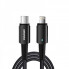 Кабель ESSAGER Fast Charging 27W USB-A to Lightning C 0,5m black (EXCTL-CGB01) (14879)