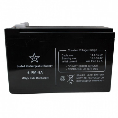 Батарея к ИБП Kstar 12В 9 Ач (6-FM-9A) (6-FM-9A) (15879)