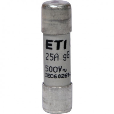 Предохранитель ETI CH10x38 gG 25A 500V (2651021) (879)