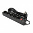 Сетевой фильтр питания Patron 5.0 m, 3*1.5mm2 (SP-1655) 5 розеток BLACK (EXT-PN-SP-1655) (16089)