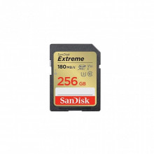 Карта памяти SanDisk 256GB SD class 10 UHS-I Extreme (SDSDXVV-256G-GNCIN) (17089)