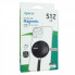 Портативний SSD Apacer Magnetic AS725 512 GB USB 3.2 Gen.2 Type-C MagSafe Black (AP512GAS725B-1) (20189)