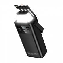 Зовнішній акумулятор BOROFONE BJ65 High 22.5W+PD20W+four-cables power bank(30000mAh) Black (6941991122033) (21189)