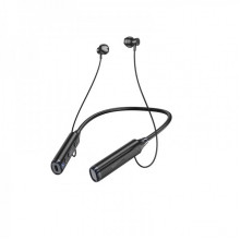 Бездротові спортивні навушники BOROFONE BE64 Perfect neckband BT earphones Black (6941991103704) (15389)