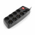Сетевой фильтр питания REAL-EL REAL-EL RS-10 Protect, 5m, black (EL122300040) (16389)