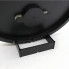Электронные часы настенные 26см от USB, DS-3813L / Цифровые часы на стену Черные (18389)