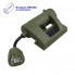 Фонарь на шлем Night Evolution MPLS CHARGE Olive (2389)
