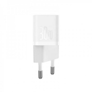 Мережевий зарядний пристрій Baseus GaN5 Fast Charger(mini) 1C 30W EU White (CCGN070502) (389)