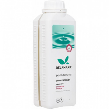 Средство для ручного мытья посуды DeLaMark с ароматом розы 1 л (4820152330666) (7389)
