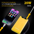 Батарея универсальная Intenso F10000 10000mAh QC/3.0 yellow (7332039) (17489)