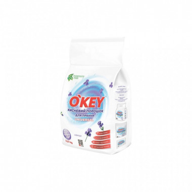 Стиральный порошок O'KEY Universal Кислородный Лаванда 2.8 кг (4820049384840) (15589)