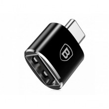 Переходник Baseus USB Female to Type-C Male Черный (CATOTG-01) (3589)