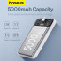 Зовнішній акумулятор Baseus Magnetic Mini Wireless Fast Charge Power Bank 5000mAh 20W Stellar White（With Simple Series Charging Cable Type-C to Typ (P10022107223-00) (589)