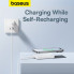 Зовнішній акумулятор Baseus Magnetic Mini Wireless Fast Charge Power Bank 5000mAh 20W Stellar White（With Simple Series Charging Cable Type-C to Typ (P10022107223-00) (589)
