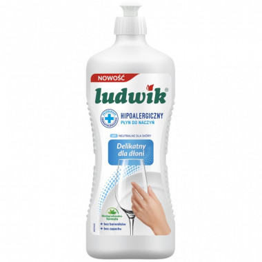 Средство для ручного мытья посуды Ludwik Гипоаллергенный 900 г (5900498028300) (18689)