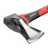 Колун кованый 1000 г, ручка из фибергласса INTERTOOL HT-0274 (20689)